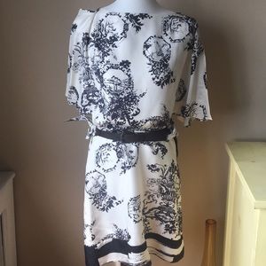 Hanii Y Silk dress black and dress.